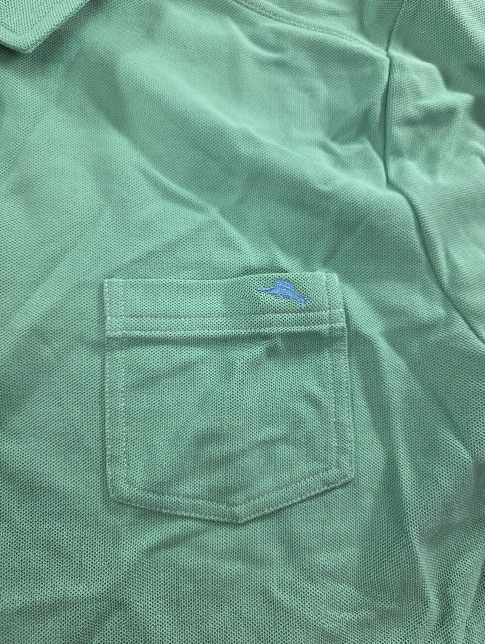 Tommy Bahama IslandZone Supima Polo Shirt Men’s XL Green - Picture 3 of 6